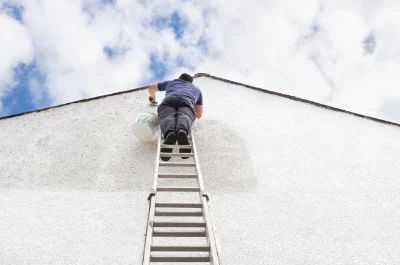 Peinture extérieure à Vaudebarrier — façades et ravalement